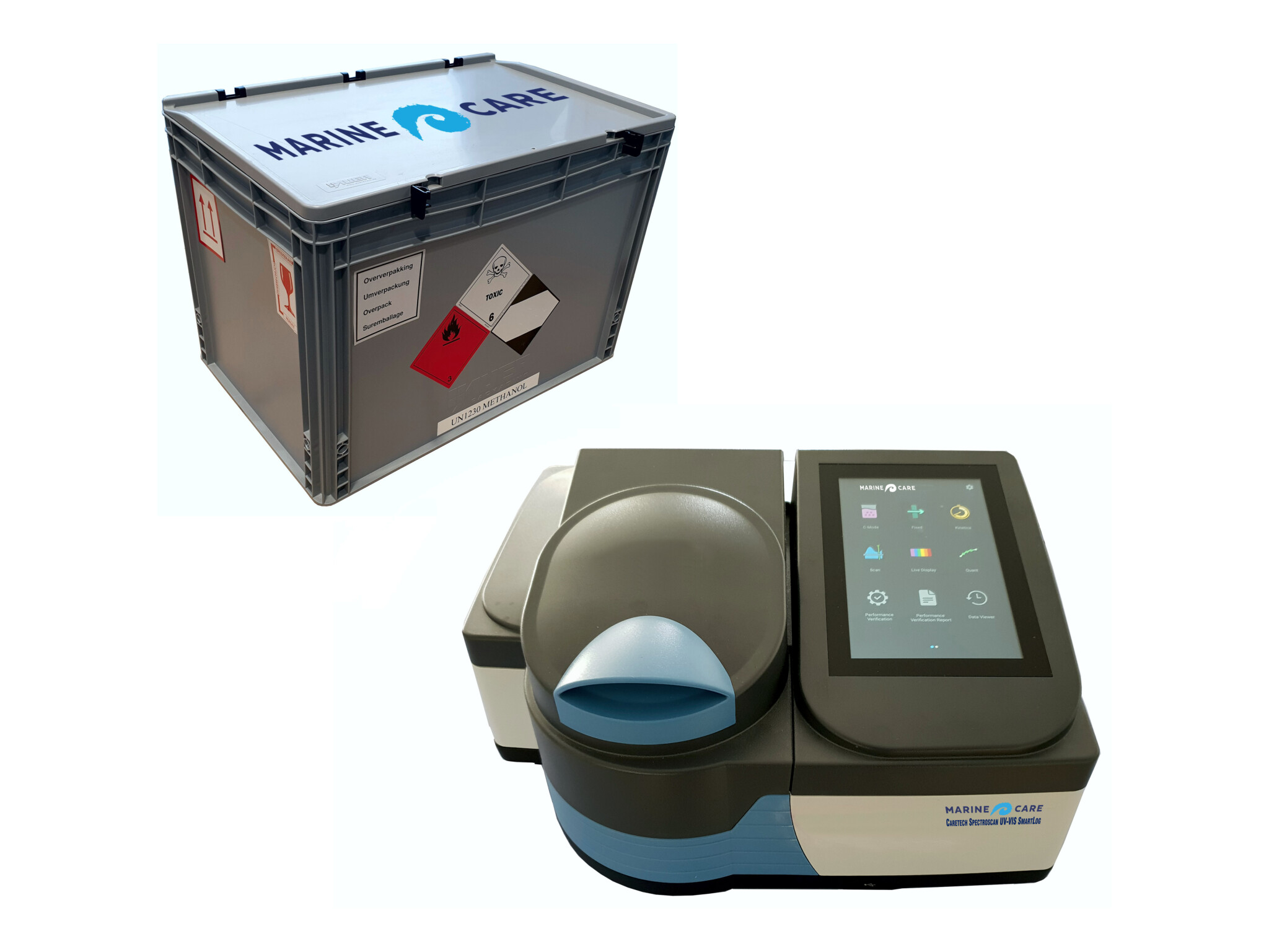 Wall Wash Testing Marinecare.nl